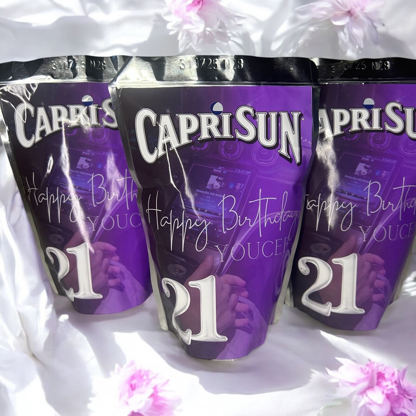 🥤 Étiquettes Personnalisées pour Capri-Sun