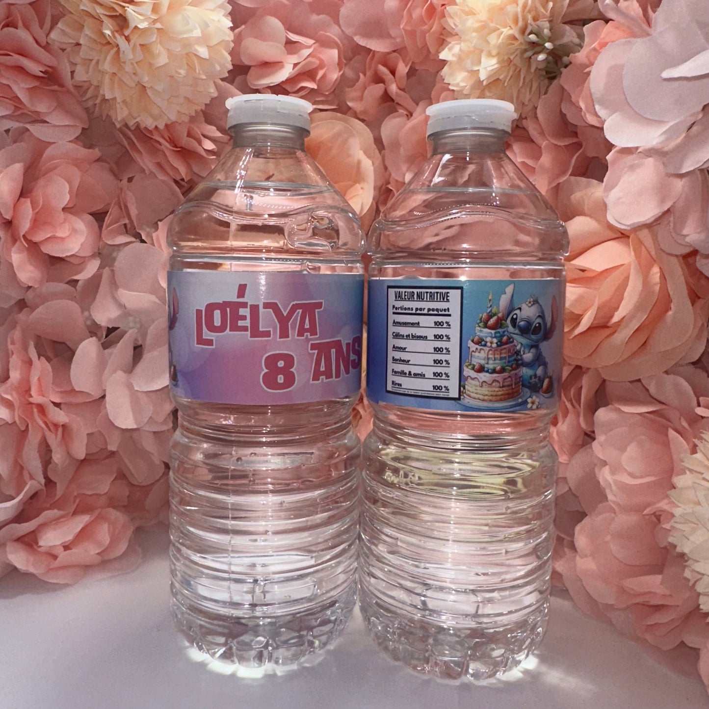 💦 Étiquettes Personnalisées pour Bouteilles d’Eau 50cl