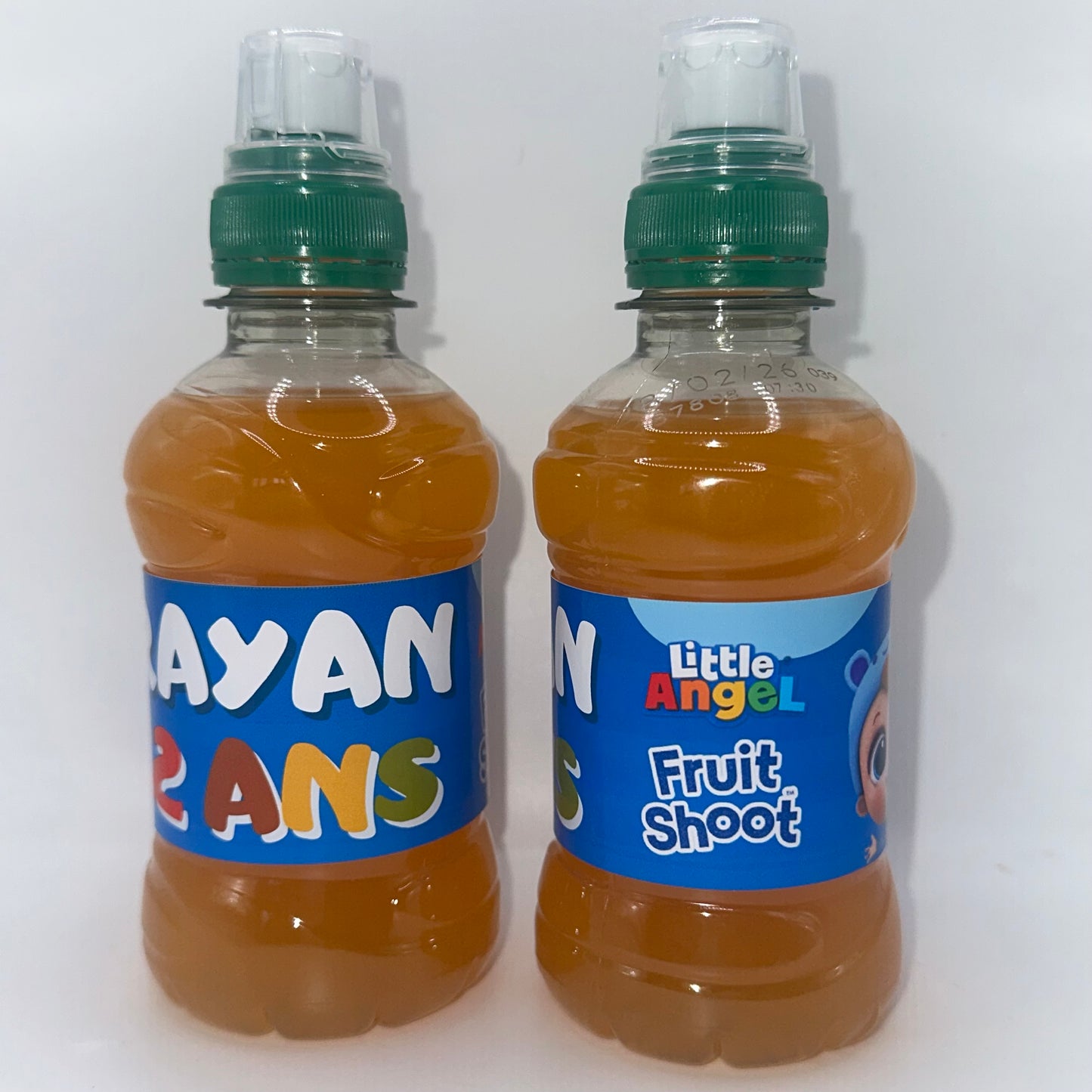 🍹Étiquettes pour Fruit Shoot Personnalisé